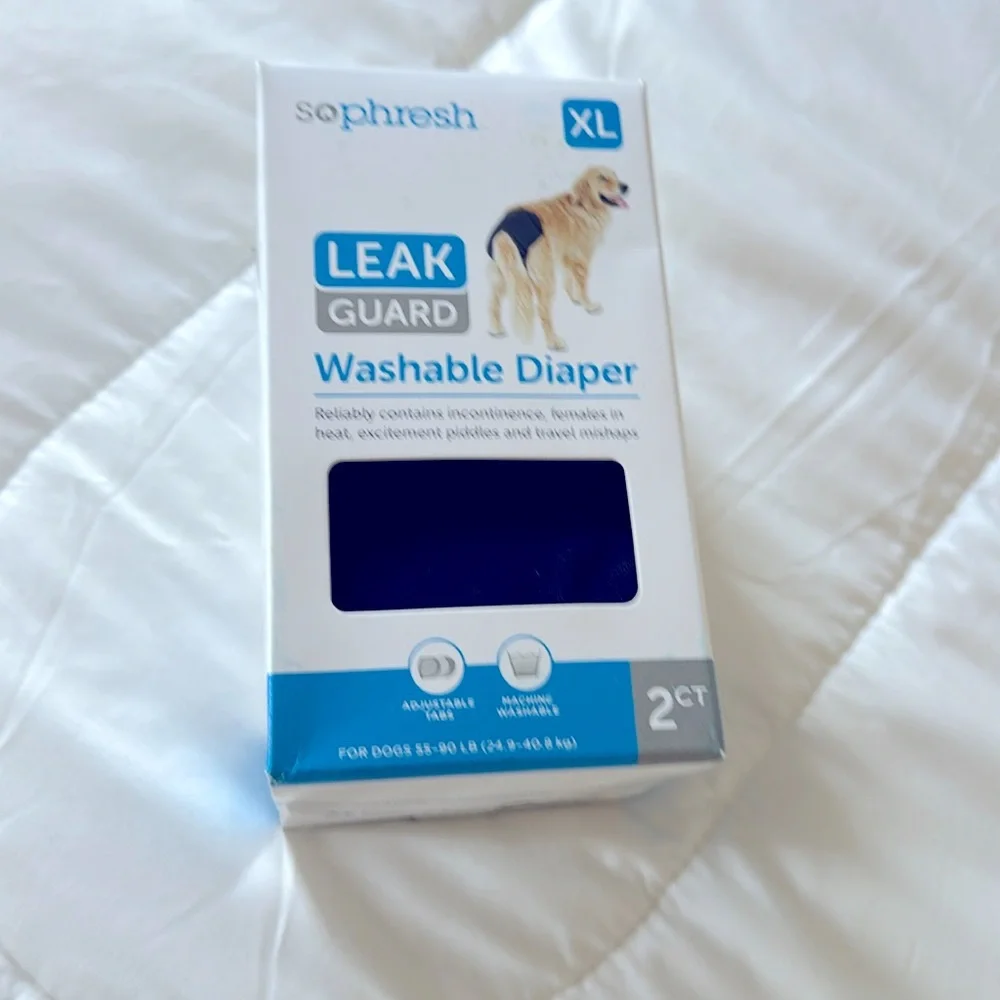 Reusable dog diapers
